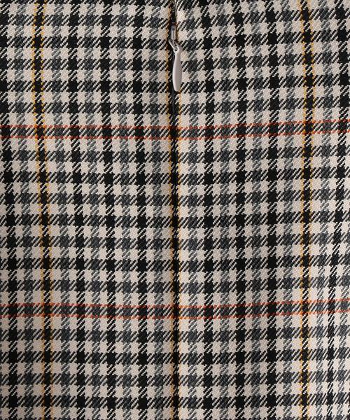 Steven Alan（スティーブンアラン）の「＜Steven Alan＞CHECK TIGHT SKIRT/ｽｶｰﾄ ◆（スカート・レディース・ベージュ/ブラック/ダークグレー/ブラウン・MEDIUM/SMALL）」の8枚目の写真