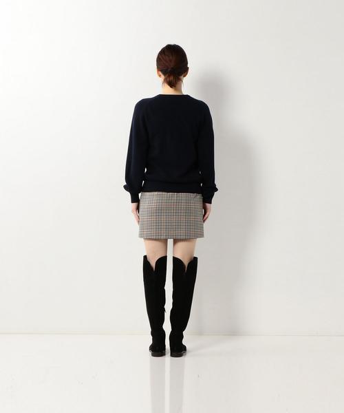 Steven Alan（スティーブンアラン）の「＜Steven Alan＞CHECK TIGHT SKIRT/ｽｶｰﾄ ◆（スカート・レディース・ベージュ/ブラック/ダークグレー/ブラウン・MEDIUM/SMALL）」の14枚目の写真
