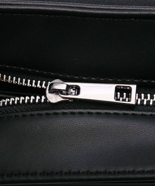 ８(eight)（エイト）の「PUレザー メッセンジャーバッグ シンプル（メッセンジャーバッグ・メンズ・ブラック・FREE）」の7枚目の写真