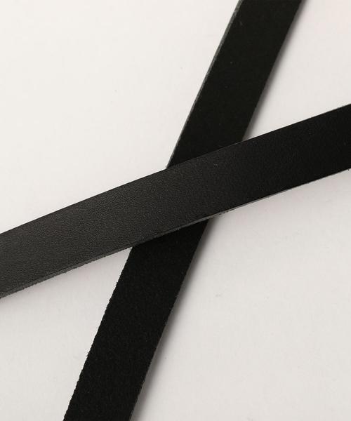 Hender Scheme（エンダースキーマ）の「Hender Scheme(エンダー スキーマ) tail belt（ベルト・メンズ・イエロー/ネイビー/ホワイト/ブラック/ナチュラル/オレンジ・FREE）」の8枚目の写真