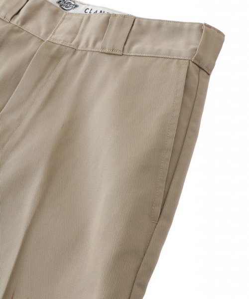 CLANE（クラネ）の「CLANE×Dickies STRAGHT PANTS（チノパンツ・メンズ・ホワイト/ベージュ/ブラック/ピンク・0/1/2）」の10枚目の写真