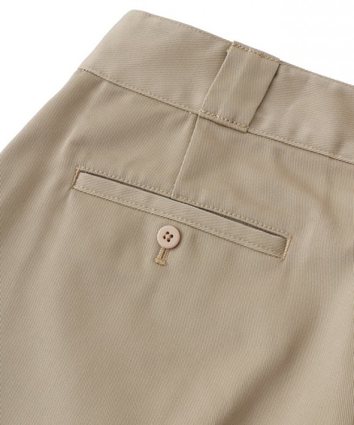 CLANE（クラネ）の「CLANE×Dickies STRAGHT PANTS（チノパンツ・メンズ・ホワイト/ベージュ/ブラック/ピンク・0/1/2）」の11枚目の写真