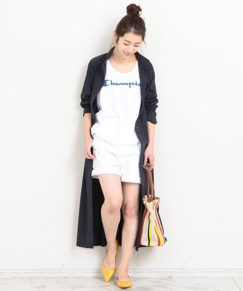 Champion(チャンピオン)の「【別注】<Champion>∴ロゴプリントタンクトップ о(タンクトップ・レディース・ホワイト/ブラック/グレー・FREE)」の13枚目の写真