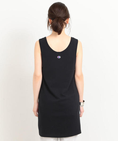 Champion(チャンピオン)の「【別注】<Champion>∴ロゴプリントタンクトップ о(タンクトップ・レディース・ホワイト/ブラック/グレー・FREE)」の9枚目の写真