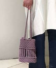RIVE DROITE | マクラメバッグ(ショルダーバッグ)