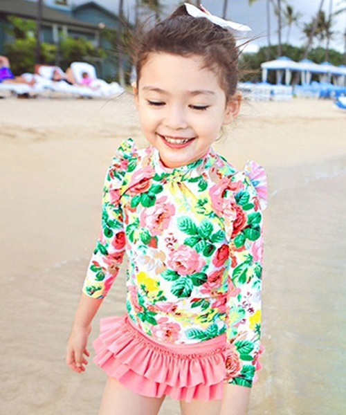 セール 水着 花柄セパレート ヘアバンド3点セット 水着 Teddyshop テディショップ のファッション通販 Zozotown