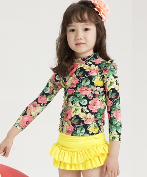 セール 水着 花柄セパレート ヘアバンド3点セット 水着 Teddyshop テディショップ のファッション通販 Zozotown