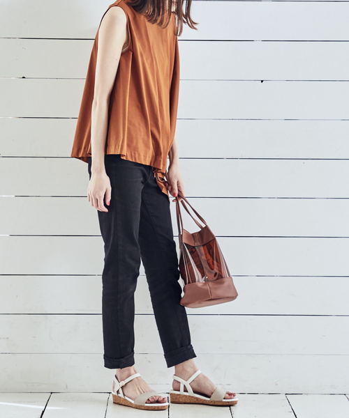 WA ORiental TRaffic（ダブルエーオリエンタルトラフィック）の「春夏新作★厚底コルクヒールサンダル★8654（サンダル・レディース・グリーン/グレー/レッド/ネイビー・3L/LL/L/S/M/SS）」の10枚目の写真