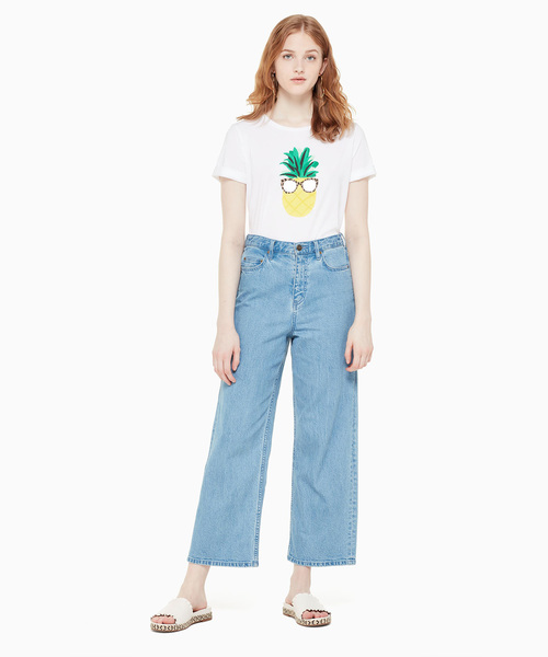 Kate spade♠︎ケイトスペード Tシャツデニムセット 150 - メルカリ