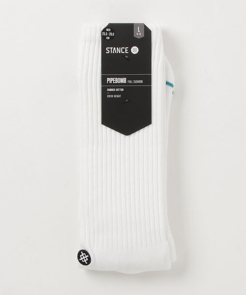 C.E.L.STORE(セルストア)の「STANCE SOCKS/スタンスソックス BOMBERS(ソックス/靴下・メンズ・ホワイト/ブラック・FREE)」の2枚目の写真