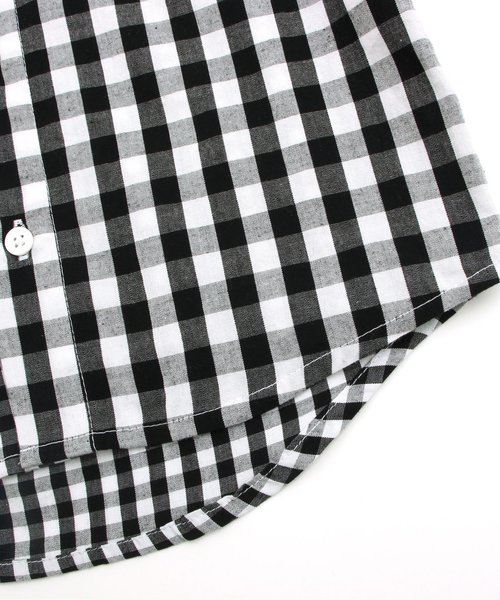 BREEZE（ブリーズ）の「ネット限定 3色3柄長袖シャツ(ジュニア)（シャツ/ブラウス・キッズ・オフホワイト/ドット/チェック・150/160）」の13枚目の写真