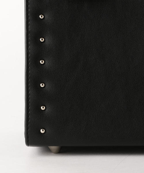 green label relaxing(グリーンレーベルリラクシング)の「KFC スクエア STUDS 2WAY バッグ ◆(ショルダーバッグ・レディース・ブラック/モカ・FREE)」の11枚目の写真