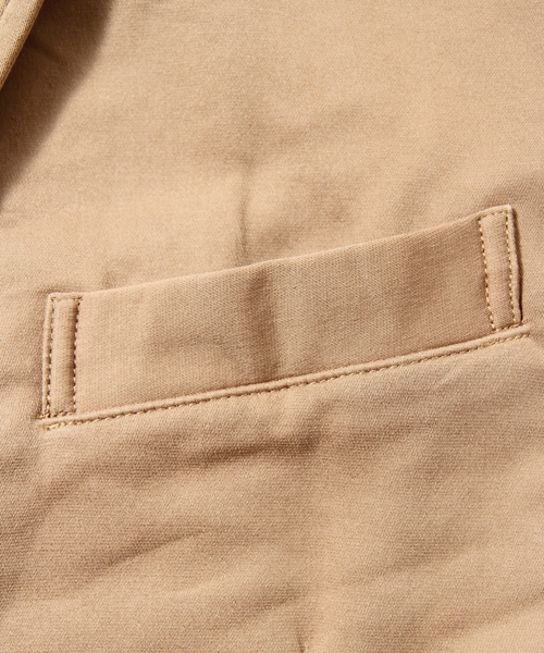 BEAMS PLUS（ビームスプラス）の「□dip / コットンストレッチ 3ボタンジャケット（テーラードジャケット・メンズ・ベージュ/ネイビー・SMALL/MEDIUM/LARGE）」の6枚目の写真