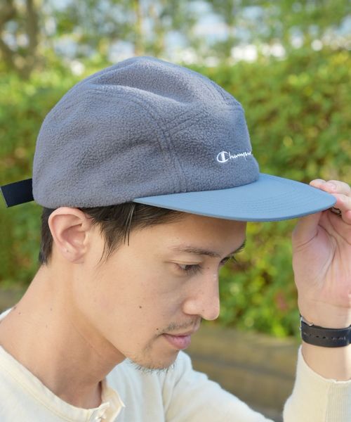 Champion チャンピオン の Champion Ships 別注 5パネル フリース キャップ キャップ Wear