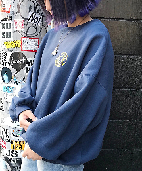 apres jour（アプレジュール）の「アソートレトロプリントスウェット【ZOZOTOWN限定アイテム】（スウェット・レディース・ベージュ/パープル/オフホワイト/ボルドー/ダークブルー/ライトベージュ・フリー）」の18枚目の写真