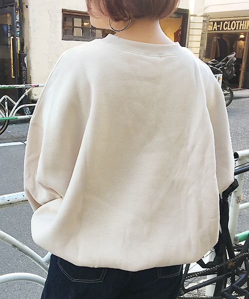 apres jour（アプレジュール）の「アソートレトロプリントスウェット【ZOZOTOWN限定アイテム】（スウェット・レディース・ベージュ/パープル/オフホワイト/ボルドー/ダークブルー/ライトベージュ・フリー）」の20枚目の写真