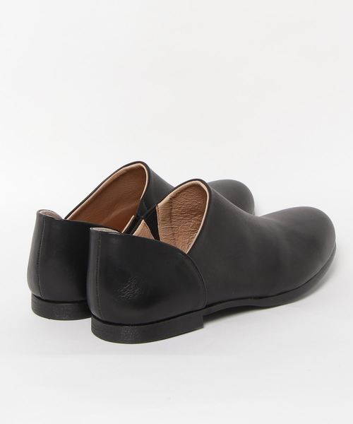 STUDIOUS（ステュディオス）の「【STUDIOUS】スリッポンシューズ/SLIP ON SHOES（スリッポン・メンズ・ブラック・1/2/3）」の2枚目の写真
