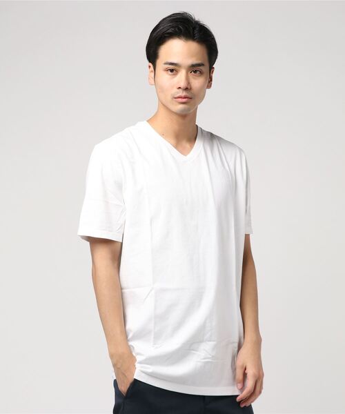 スタンダードVネックTシャツ（Tシャツ/カットソー）｜GAP