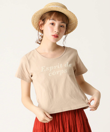 OLIVE des OLIVE | フロッキープリントちびT(Tシャツ/カットソー)