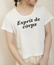 OLIVE des OLIVE | フロッキープリントちびT(Tシャツ/カットソー)