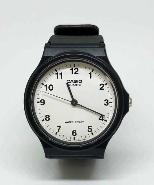CASIO(カシオ)の「CASIO カシオ MQ-24 受験用 試験用 スタンダード クォーツ腕時計(アナログ腕時計・レディース・ホワイト×ブラック/ブラック×ゴールド/ブラック系その他3/ブラック系その他/ブラック系その他2/ブラック×ブラック/ホワイト系その他/ホワイト系その他2/ゴールド・FREE)」の10枚目の写真