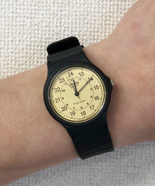 CASIO(カシオ)の「CASIO カシオ MQ-24 受験用 試験用 スタンダード クォーツ腕時計(アナログ腕時計・レディース・ホワイト×ブラック/ブラック×ゴールド/ブラック系その他3/ブラック系その他/ブラック系その他2/ブラック×ブラック/ホワイト系その他/ホワイト系その他2/ゴールド・FREE)」の22枚目の写真