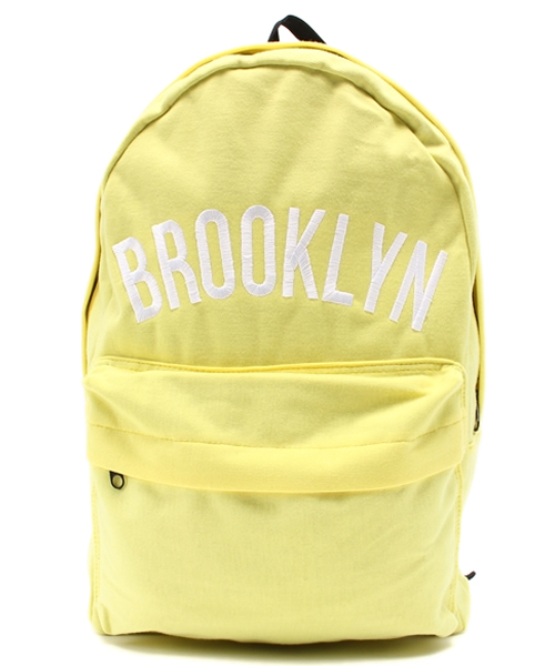 WEGO(ウィゴー)の「WEGO/ブルックリンデイパック(バックパック/リュック・メンズ・サックスブルー/イエロー/ピンク/トリコロール・FREE)」の2枚目の写真