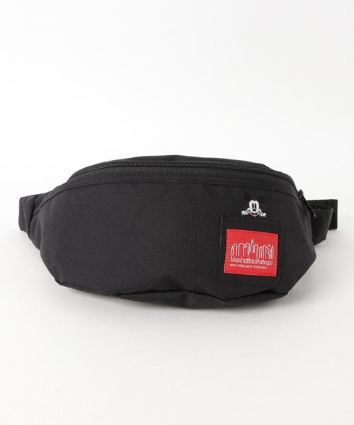 Manhattan Portage(マンハッタンポーテージ)の「Mickey Mouse Collection Brooklyn Bridge Waist Bag(ボディバッグ/ウエストポーチ・メンズ・ブラック・X-SMALL)」の8枚目の写真