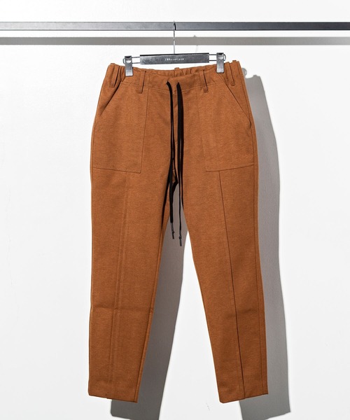 CDM BY CARPEDIEM（シーディーエムバイカルペディエム）の「CDM BY CARPEDIEM(シーディーエム バイ カルペディエム)ベイカースラックス（スウェットパンツ・メンズ・ブラック/ブラウン・S/M/L）」の6枚目の写真