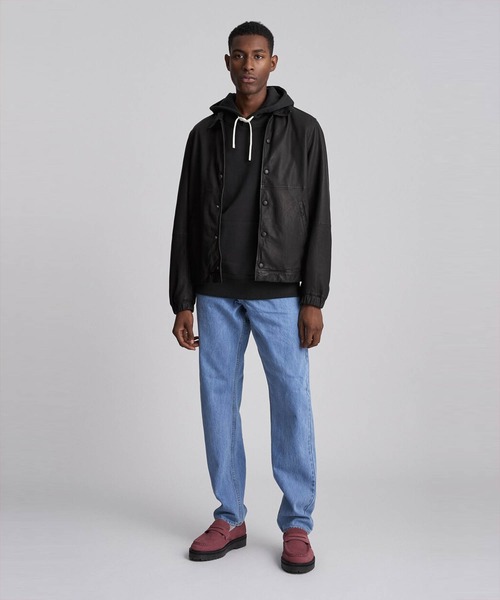 Saturdays NYC（サタデーズ ニューヨークシティ ）の「Ditch Slash Embroidered Hoodie（パーカー・メンズ・ブラック/グレー・X-LARGE/X-SMALL/S/M/L）」の4枚目の写真