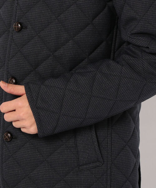 GLOSTER(グロスター)の「丸襟 キルティング ジャケット(ブルゾン・メンズ・グレー系その他/ブラウン系その他/ブルー系その他・S/M/L/XL)」の8枚目の写真