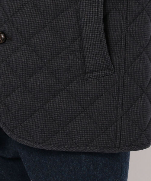 GLOSTER(グロスター)の「丸襟 キルティング ジャケット(ブルゾン・メンズ・グレー系その他/ブラウン系その他/ブルー系その他・S/M/L/XL)」の10枚目の写真