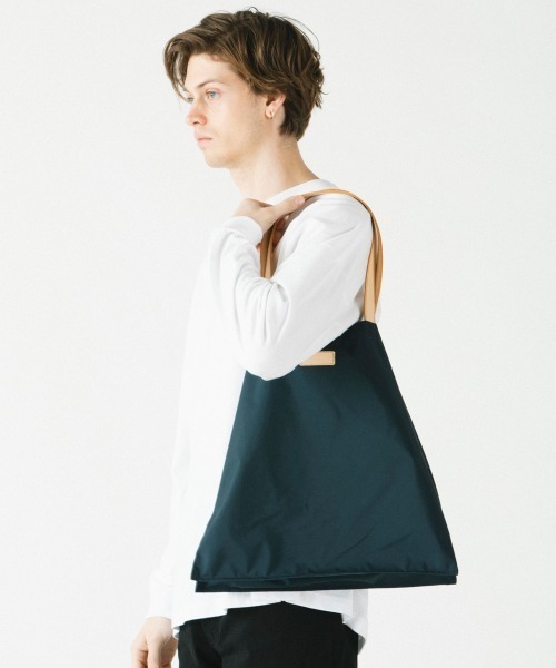 rehacer（レアセル）の「rehacer : 3layer Storage Bag  Made in Japan / ３レイヤー ストレージバッグ メイドインジャパン（トートバッグ・メンズ・ブラック/ネイビー/ホワイト/ブラウン/カーキ・FREE）」の5枚目の写真