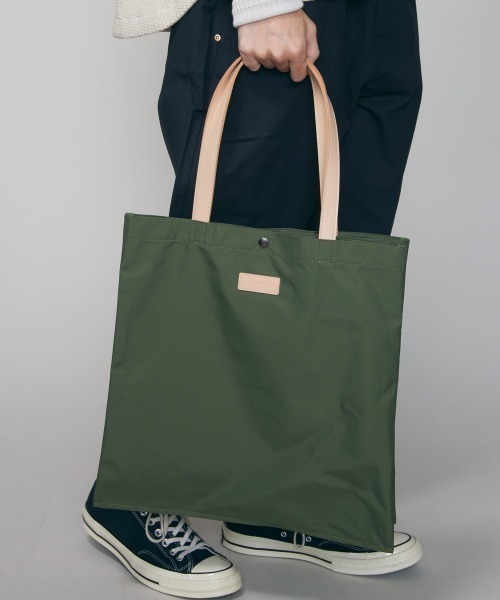 rehacer（レアセル）の「rehacer : 3layer Storage Bag  Made in Japan / ３レイヤー ストレージバッグ メイドインジャパン（トートバッグ・メンズ・ブラック/ネイビー/ホワイト/ブラウン/カーキ・FREE）」の4枚目の写真