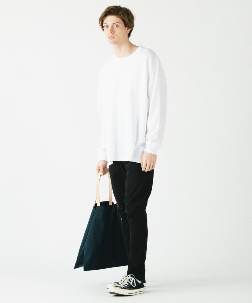 rehacer（レアセル）の「rehacer : 3layer Storage Bag  Made in Japan / ３レイヤー ストレージバッグ メイドインジャパン（トートバッグ・メンズ・ブラック/ネイビー/ホワイト/ブラウン/カーキ・FREE）」の15枚目の写真