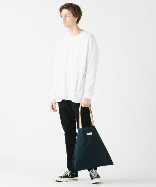 rehacer（レアセル）の「rehacer : 3layer Storage Bag  Made in Japan / ３レイヤー ストレージバッグ メイドインジャパン（トートバッグ・メンズ・ブラック/ネイビー/ホワイト/ブラウン/カーキ・FREE）」の16枚目の写真