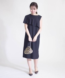 little black:アシンメトリーレースワンピース
