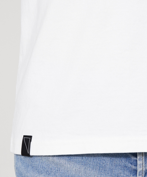 5351 POUR LES HOMMES（ゴーサンゴーイチプールオム）の「NEWワンライン半袖Tシャツ【ポケットver.】（Tシャツ/カットソー・メンズ・ホワイト/ブラック・44/46/48/50/52）」の21枚目の写真