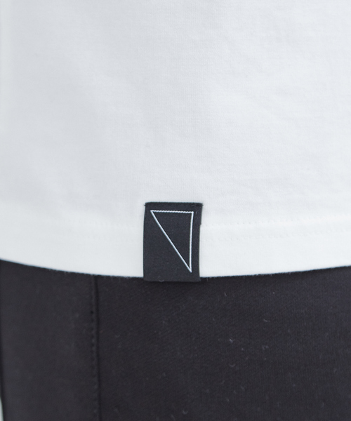 5351 POUR LES HOMMES（ゴーサンゴーイチプールオム）の「NEWワンライン半袖Tシャツ【ポケットver.】（Tシャツ/カットソー・メンズ・ホワイト/ブラック・44/46/48/50/52）」の5枚目の写真