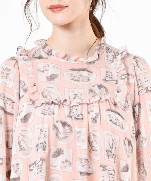 franchelippee（フランシュリッペ）の「【3L】おこのみワンピース  