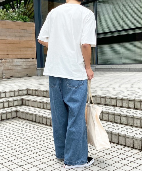 PairPair（ペアペア）の「プリントTシャツ×トートバッグ×スカーフ3セット(男女兼用)（Tシャツ/カットソー・レディース・ブラック/オフホワイト/グレイッシュベージュ・FREE）」の4枚目の写真