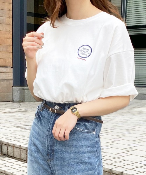 PairPair（ペアペア）の「プリントTシャツ×トートバッグ×スカーフ3セット(男女兼用)（Tシャツ/カットソー・レディース・ブラック/オフホワイト/グレイッシュベージュ・FREE）」の10枚目の写真