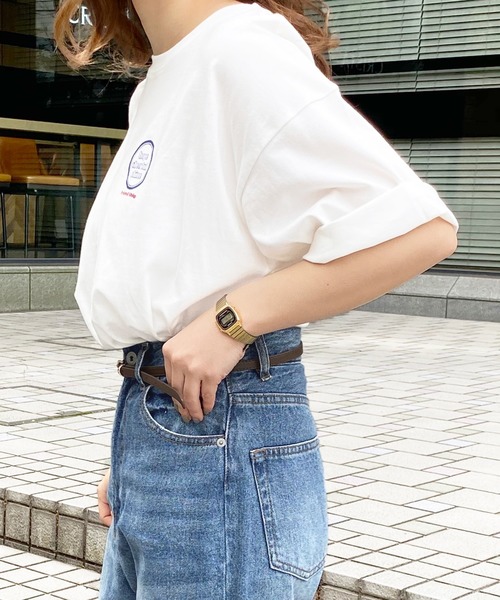 PairPair（ペアペア）の「プリントTシャツ×トートバッグ×スカーフ3セット(男女兼用)（Tシャツ/カットソー・レディース・ブラック/オフホワイト/グレイッシュベージュ・FREE）」の21枚目の写真