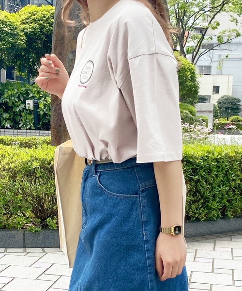 PairPair（ペアペア）の「プリントTシャツ×トートバッグ×スカーフ3セット(男女兼用)（Tシャツ/カットソー・レディース・ブラック/オフホワイト/グレイッシュベージュ・FREE）」の17枚目の写真