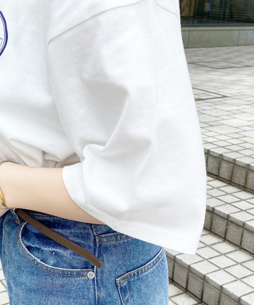 PairPair（ペアペア）の「プリントTシャツ×トートバッグ×スカーフ3セット(男女兼用)（Tシャツ/カットソー・レディース・ブラック/オフホワイト/グレイッシュベージュ・FREE）」の8枚目の写真