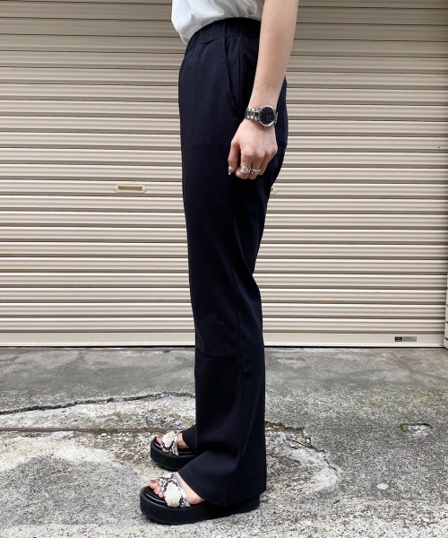 PAGEBOY（ページボーイ）の「バックスリットカットフレアパンツ（その他パンツ・レディース・ブラック/グレイッシュベージュ/パープル・FREE）」の10枚目の写真