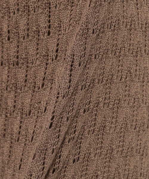 LAKOLE（ラコレ）の「12Gクロシェニットパンツ / LAKOLE（その他パンツ・レディース・アイボリー/ブラック/モカ・SMALL/MEDIUM）」の11枚目の写真