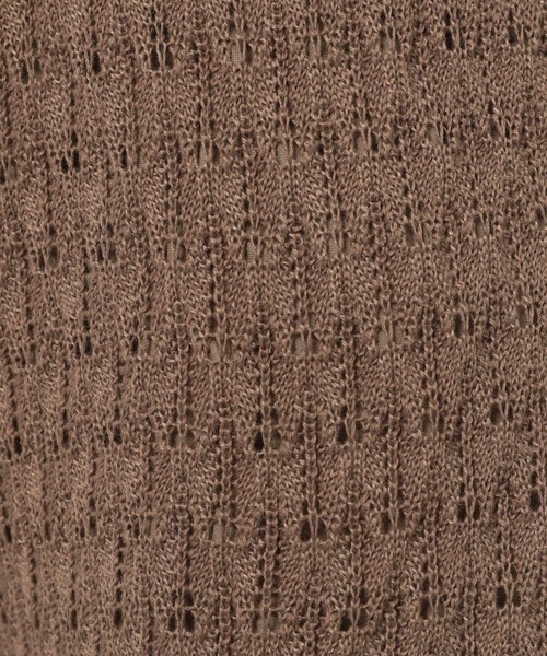 LAKOLE（ラコレ）の「12Gクロシェニットパンツ / LAKOLE（その他パンツ・レディース・アイボリー/ブラック/モカ・SMALL/MEDIUM）」の14枚目の写真