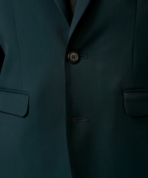 STUDIOUS（ステュディオス）の「【STUDIOUS】NIFTEC 2Bセットアップジャケット（テーラードジャケット・メンズ・ブラック/ネイビー/ブラウン/ブルー/ダークグレー・1/2/3）」の8枚目の写真
