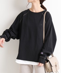 SLOBE IENA | 【Champion/チャンピオン】SLOBE別注 配色ラグランスリーブTシャツ【洗濯洗可】◆(Tシャツ/カットソー)